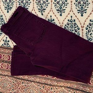 purple stretch skinnies